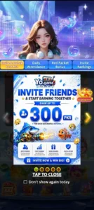 Yogame Invite Rewards